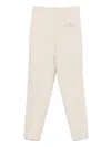 Moncler Pantalon En Gabardine In Neutral