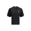Moncler Patch With Logo T-shirt In Black
