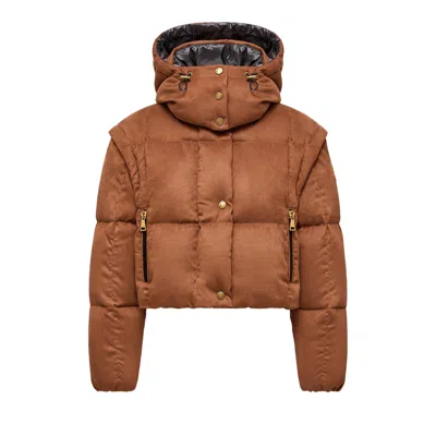 Pre-owned Moncler Paterne Jacket 'brown' | Women's Size 1