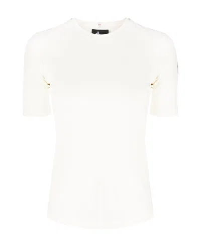 Moncler Grenoble Day Namic Logo T-shirt In White