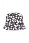 Moncler Logo Monogram Bucket Hat In Multi