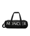 Moncler Black Duddle Gym Weekender Duffle Bag