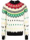 Moncler Tricot Sweater In Multi
