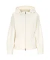 Moncler Charmeil Giubbotto In White