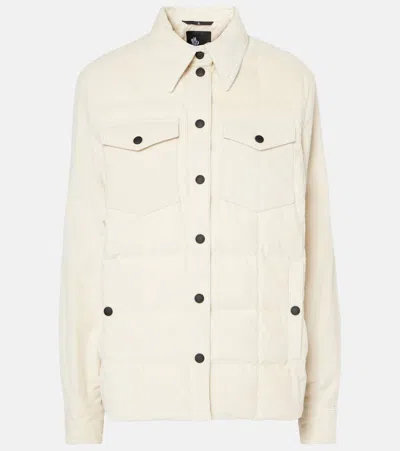 Moncler Paulet Cotton Down Jacket In White