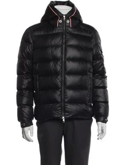Pre-owned Moncler Pavin Puffer Coat In Blue