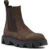 Moncler Peak City Chelsea Ankle Boots Sneakers Brown In Brown