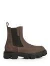 Moncler Peak City Chelsea Ankle Boots Sneakers Brown In Brown