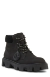 Moncler Peak City Lace-up Boot In Black