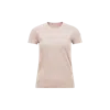 Moncler Pearl-embroidered Logo Cotton T-shirt Pink In Pink