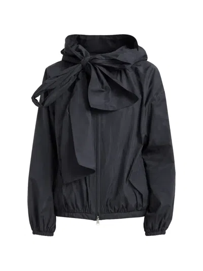 Moncler Pecher Light Weight Recycled Taffetas Jacket In Blue