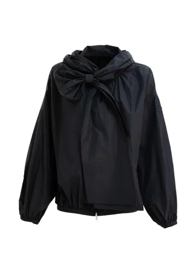 Moncler Pecher Light Weight Recycled Taffetas Jacket In Blue