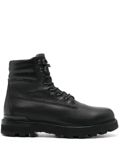 Moncler Peka Hiking Boots In Black