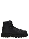 Moncler Black Trekking Ankle Boot Peka Trek In 999