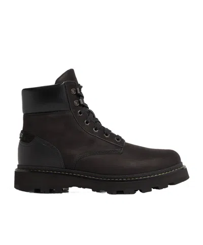Moncler Peka Trek Ankle Boots In Black