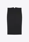 Moncler Pencil Knee-length Skirt In Black