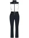 Moncler Down Ski Suit In White