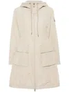 Moncler Peronne Parka In Neutral