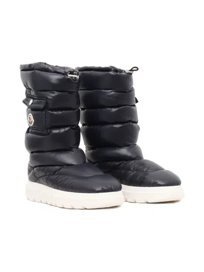 Moncler Kids' Petit Gaia Pocket Boots In Blue