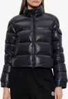 Moncler Petra Cropped Down Jacket In Black