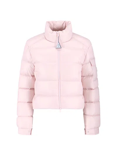 Moncler 'petra' Down Jacket In Pink