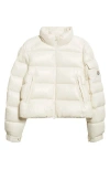 Moncler Petra Down Puffer Jacket In White