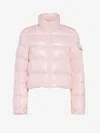 Moncler Petra Nylon Down Jacket In Pink