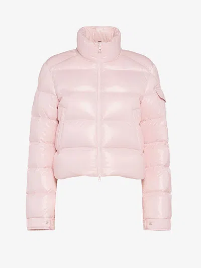 Moncler Petra Nylon Down Jacket In Pink