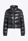 Moncler Petra Short Puffer Jacket In Black
