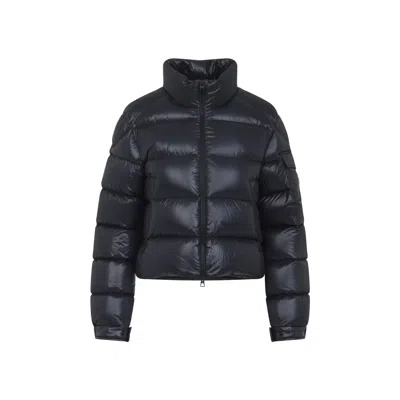 Moncler Petra Short Down Jacket In Blue
