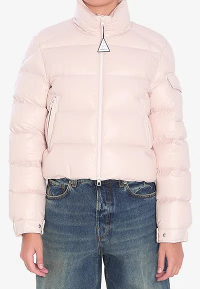 Moncler Petra Puffer Jacket In Pink