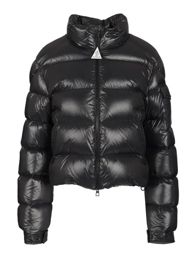 Moncler Petra Short Down Jacket In Black
