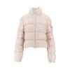 Moncler Petra Short Down Jacket In Pink