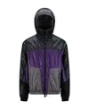 Moncler Peyrus Hooded Sports Jacket In Black