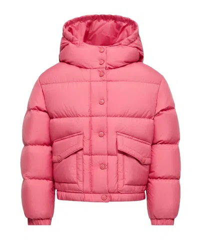 Moncler Kids' Phelanta Hooded Down Jacket In Pink