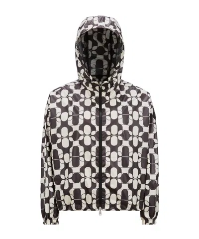 MONCLER MONCLER GRAPHIC PRINT ZIP-UP JACKET