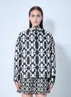 Moncler Women Pichon Printed Jacket In Black