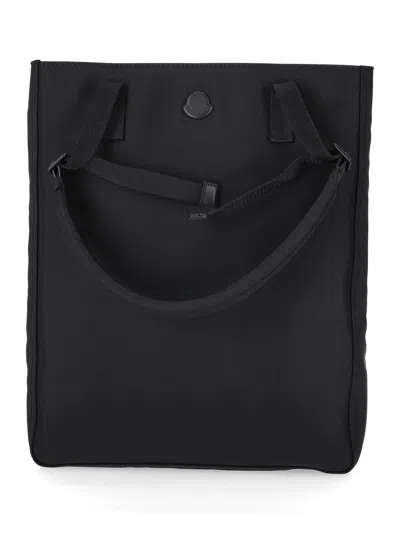 Moncler Pierrick Tote Bag In Black