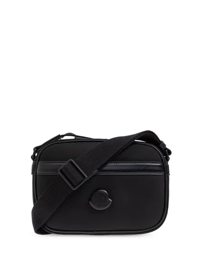 Moncler Pierrick Cross Body Bag In Black