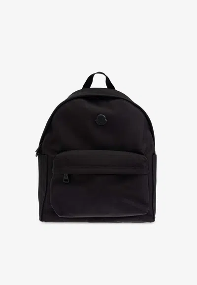 Moncler Pierrick Travel Backpack In Black