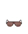 Moncler Pilot-frame Sunglasses In Brown