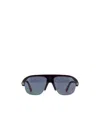 Moncler Pilot-frame Sunglasses In Gray