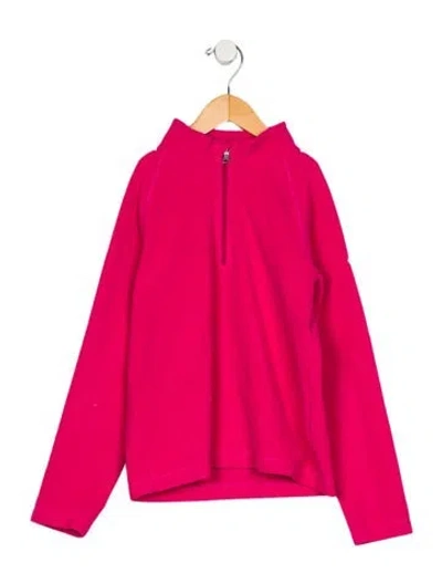 Pre-owned Moncler Kids' Pink Casual Jacket With Zip Closure