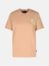 Moncler Pink Cotton T-shirt In Pink