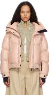 MONCLER PINK CP EIBSEE DOWN JACKET