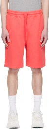 Moncler Drawstring-waist Bermuda Shorts In 412 Pink