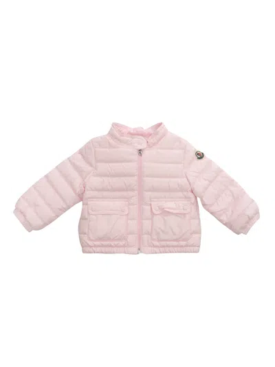 Moncler Kids' Pink Lans Jacket