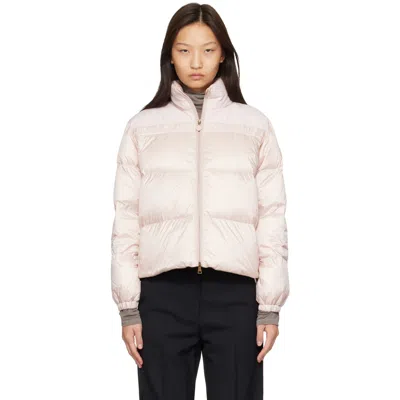 Moncler Meditation Down Jacket In Neutral