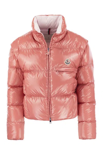 Moncler Pink Short Duvet Jacket
