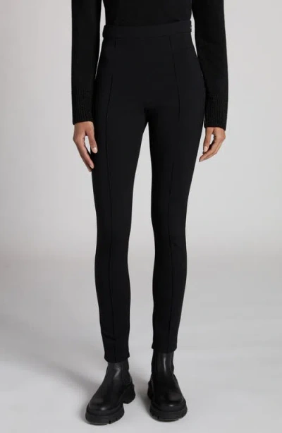 MONCLER MONCLER PINTUCK HIGH WAIST LEGGINGS